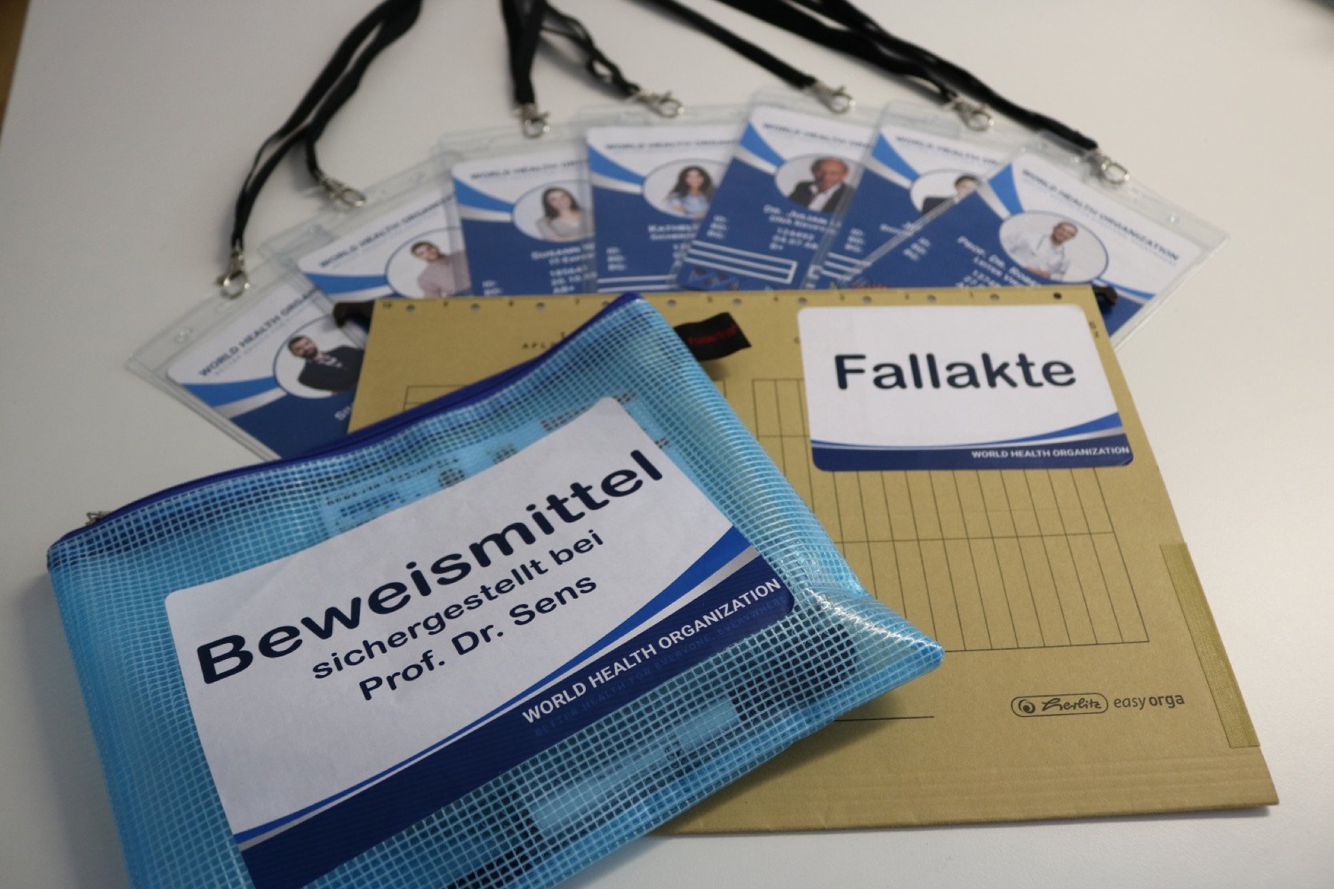 Virus Infection: Virus-Szenario während des Teamevents